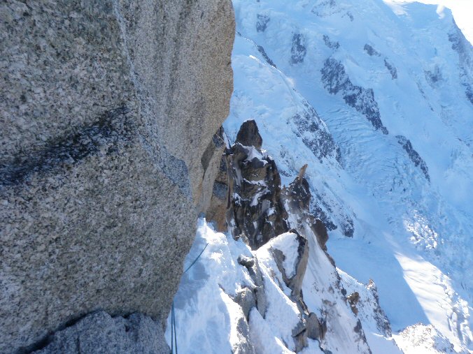 Arete des Cosmiques 46.jpg - Versant nord